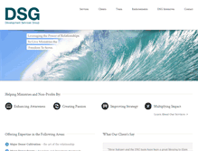 Tablet Screenshot of developmentservicesgroup.com